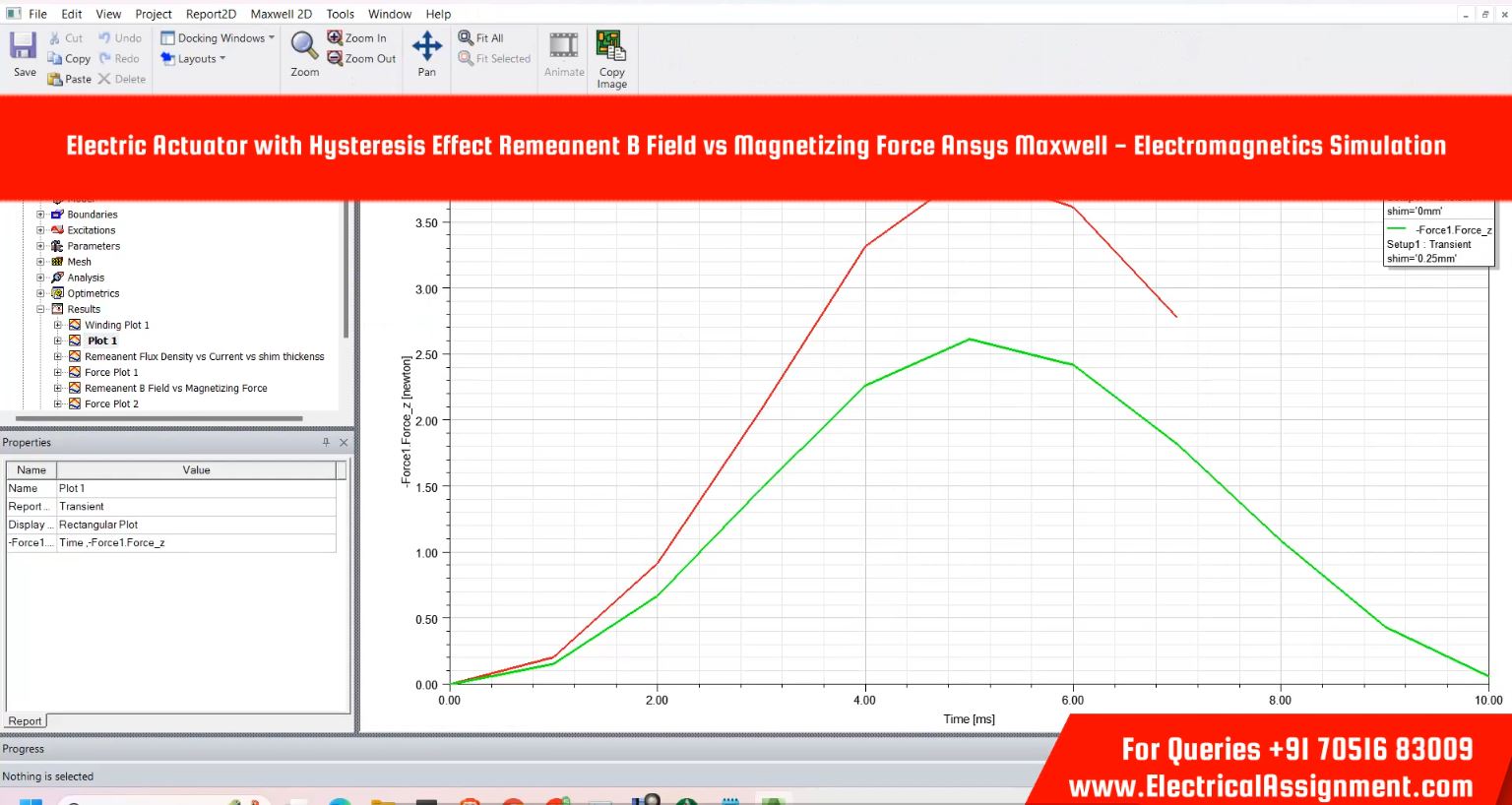 ANSYS Maxwell BLDC Motor Electromagnetic Field Simulation screenshot 8